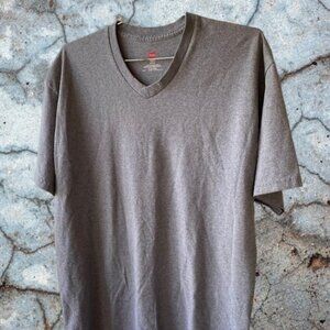 Hanes Tagless Men's V-Neck Shirt